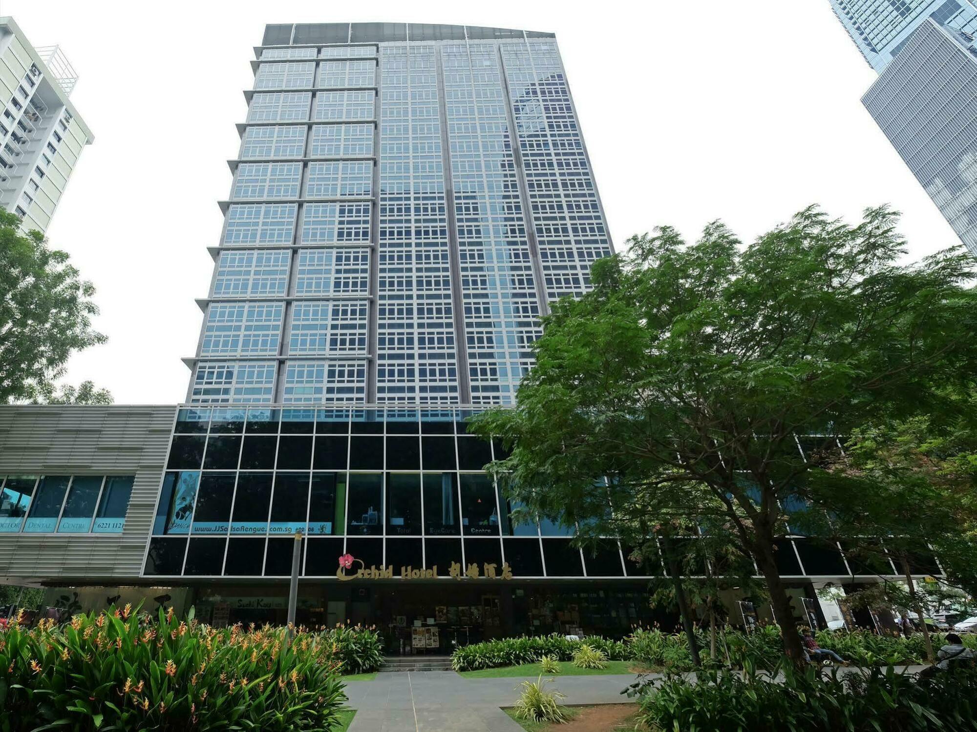 Orchid Hotel Singapur Exterior foto